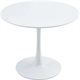 Image Masă de bucătărie Tempo Kondela Reventon New 80x80, White Matte
