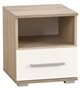 Image Noptiera HALMAR LIMA SN-1, Sonoma/White