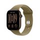 Image Ceas inteligent Apple Watch Series 12 GPS 46mm MJEU4 Dark Bronze Aluminium Olive Sport Band M/L
