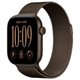 Image Ceas inteligent Apple Watch Series 12 GPS 42mm MKDC4 Dark Bronze Aluminium Dark Bronze Milanese Loop