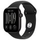 Image Ceas inteligent Apple Watch Series 12 GPS 46mm MJEK4 Black Aluminium Case with Black Sport Band S/M
