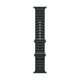 Image Curea APPLE 44-49mm Black Ocean Band Natural Titanium Finish