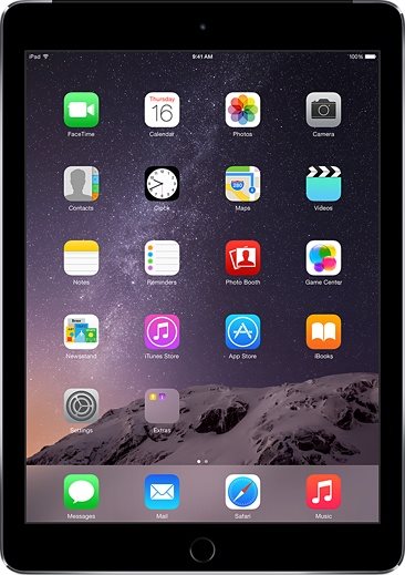 Image Tableta Apple iPad Air 2 Wi-Fi 4G 16Gb Space Gray
