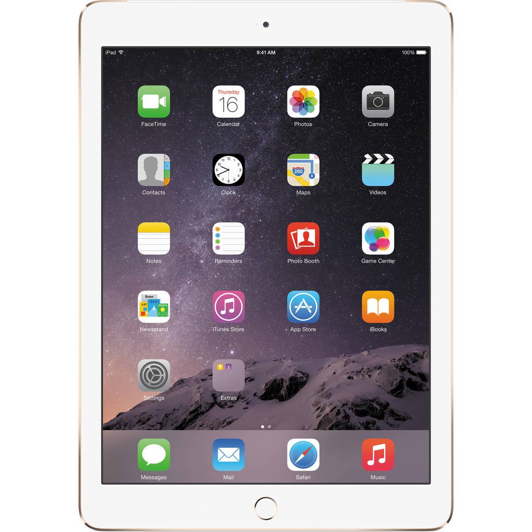 Image Tableta Apple iPad Air 2 Wi-Fi 3G 128Gb Gold