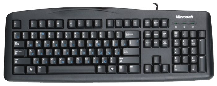 Image Клавиатура Microsoft Wired Keyboard 200 for Business 6JH-00019 USB (Black)