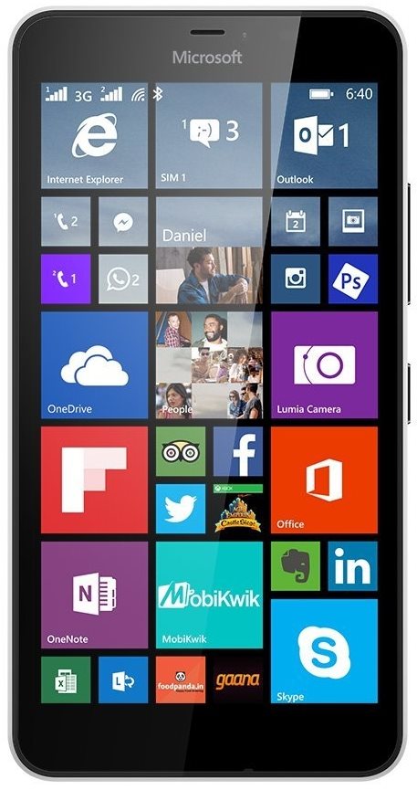 Microsoft Lumia 640 XL 3G Dual Sim 8Gb White