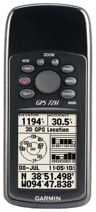Image Gps навигатор Garmin GPS 72H