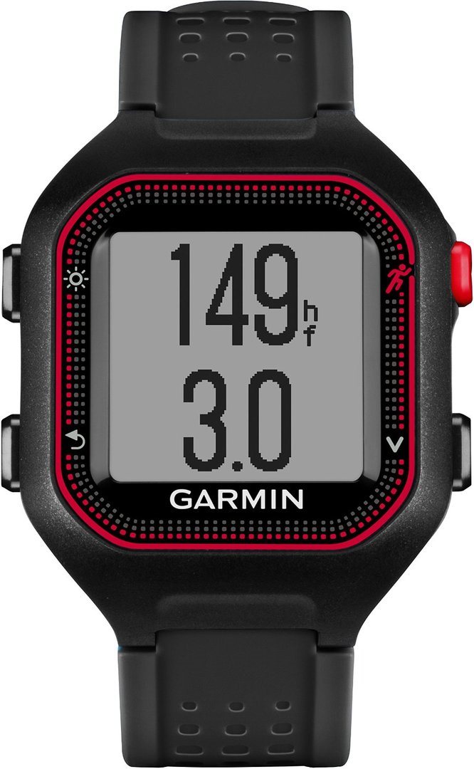 Смарт-часы Garmin Forerunner 25 Bundle HRM Large Black Red