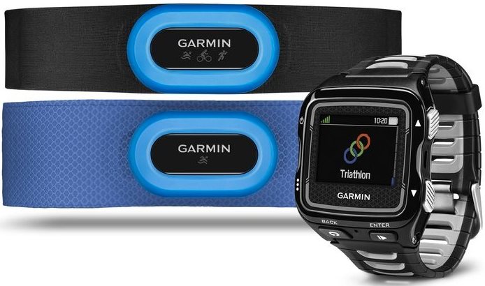 Image Смарт-часы Garmin Forerunner 920XT Tri Bundle Black Silver