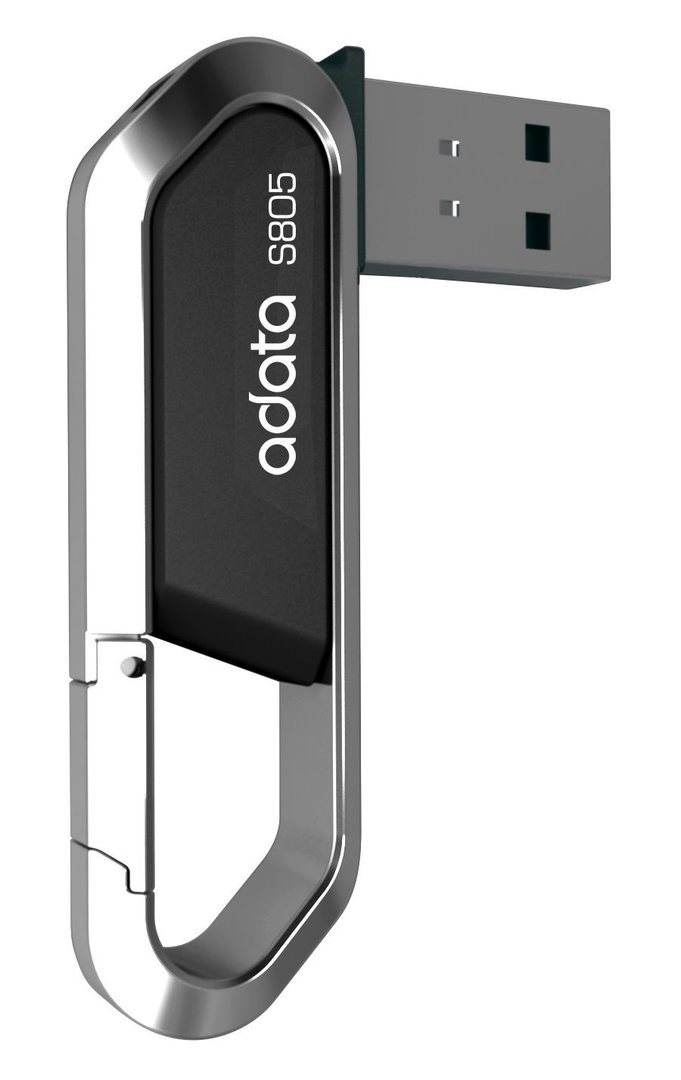 Image USB flash drive ADATA Nobility Sport S805 2.0 32Gb Grey (AS805-32G-RGY)