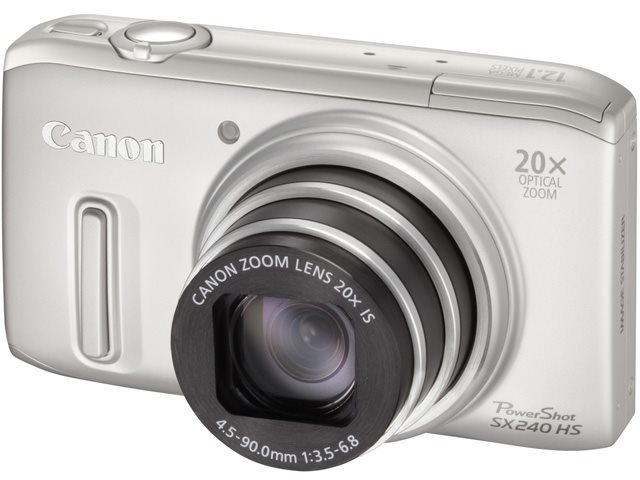 Image Aparat foto digital Canon PowerShot SX240 HS (Silver)