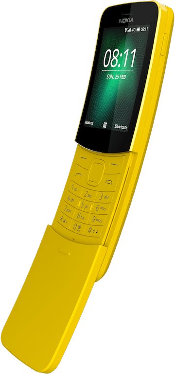 Nokia 8110 4G Duos Yellow