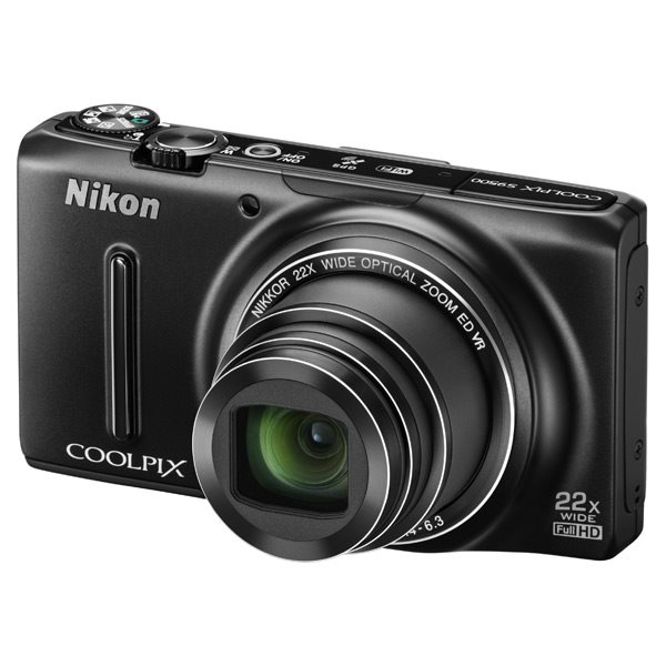 Image Цифровой фотоаппарат Nikon Coolpix S9500 (Black)