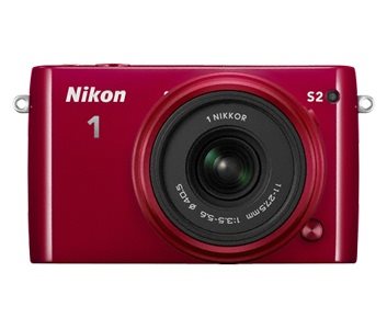 Image Цифровой фотоаппарат Nikon 1 S2 Kit (11-27.5mm f/3.5-5.6) Red