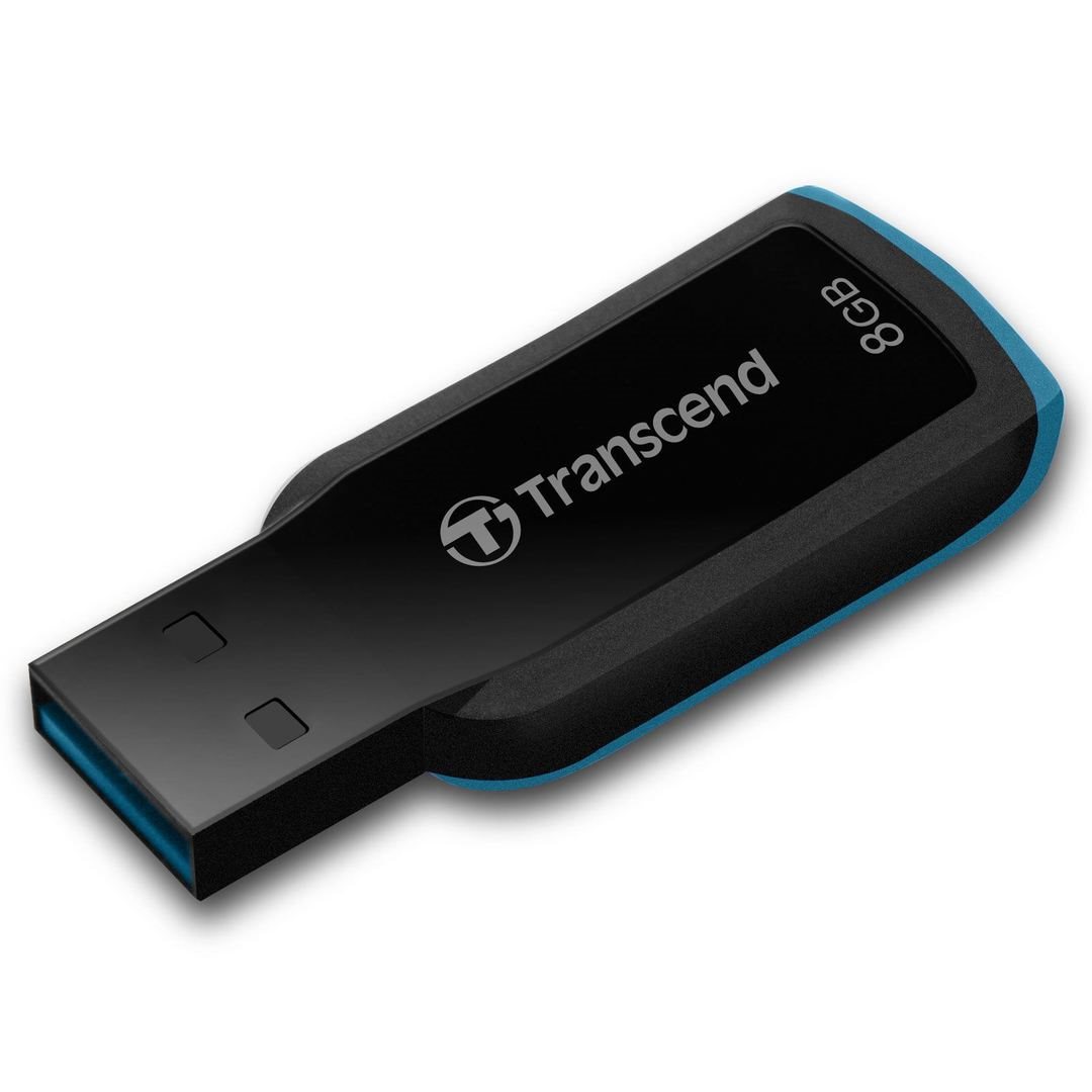 Image USB flash накопитель Transcend JetFlash 360 2.0 8Gb Black (TS8GJF360)