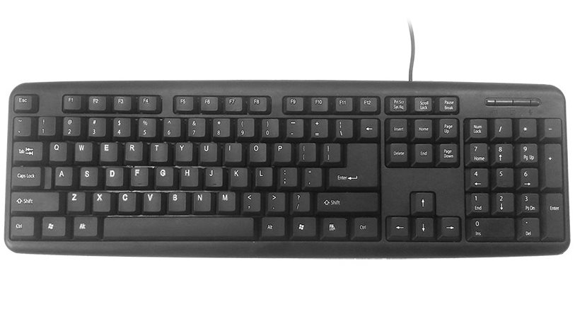 Tastatura Gembird KB-U-103-RU USB Black