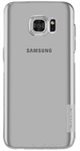 Силиконовый чехол-накладка Nillkin Nature Samsung Galaxy S7 Edge G935 (Transparent Gray)
