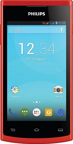Philips S308 Android XENIUM RED Dual Sim