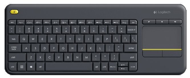 Tastatură Logitech K400 Plus Black