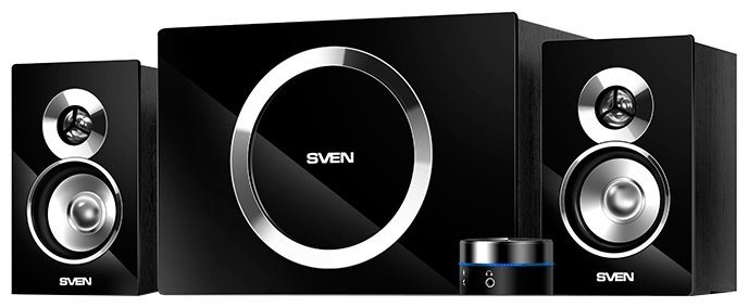 Sistem acustic Sven MS-1085 Black/Silver