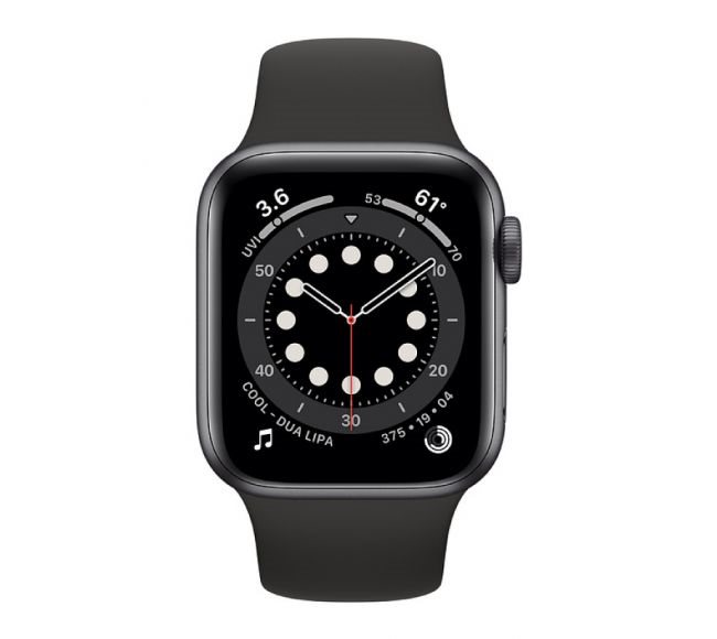 Умные часы Apple Watch Series 6 GPS 44mm M00H3 Space Gray
