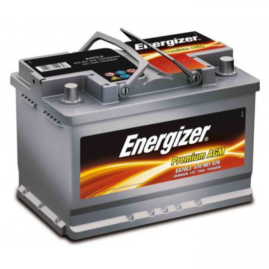 Аккумулятор Energizer Premium AGM 12V 60 Ah