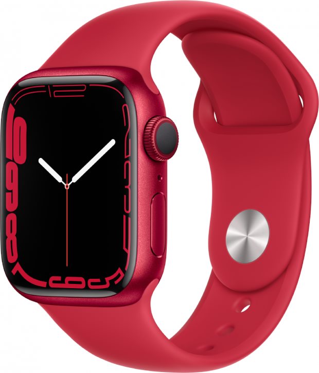 Ceas inteligent Apple Watch Series 7 GPS 41mm MKN23 Red