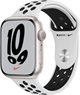 Ceas inteligent Apple Watch Nike Series 7 GPS 45mm MKNA3 Starlight