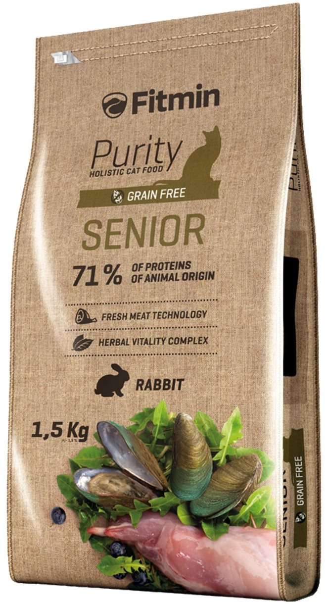 Корм для кошек Fitmin Purity Senior 1.5kg