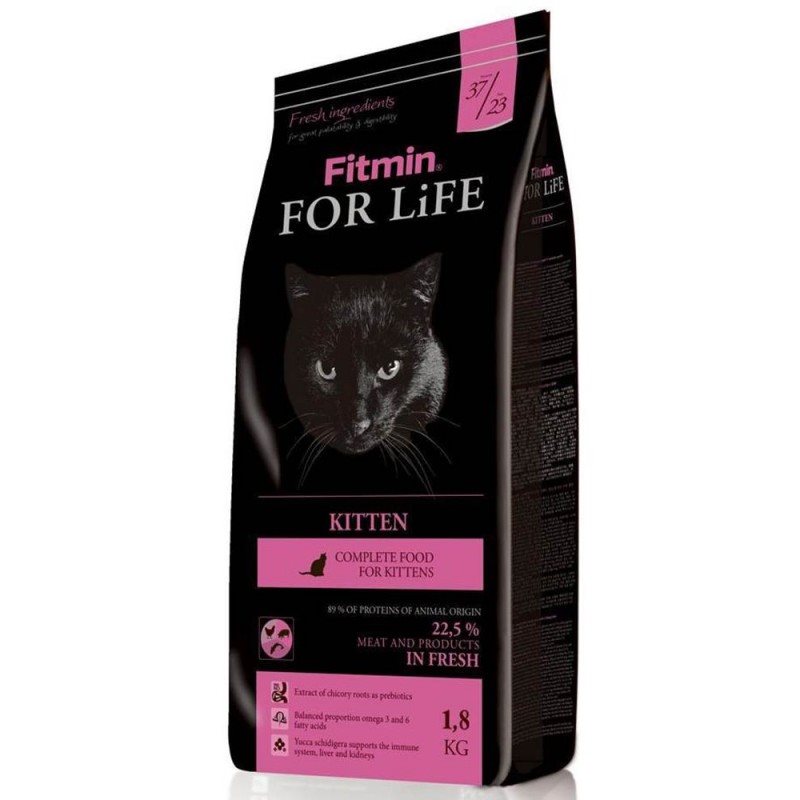 Корм для кошек Fitmin For Life Kitten 1.8kg