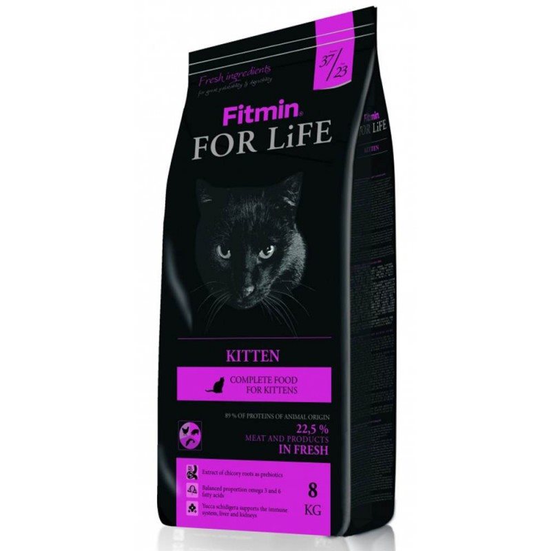 Корм для кошек Fitmin For Life Kitten 8kg