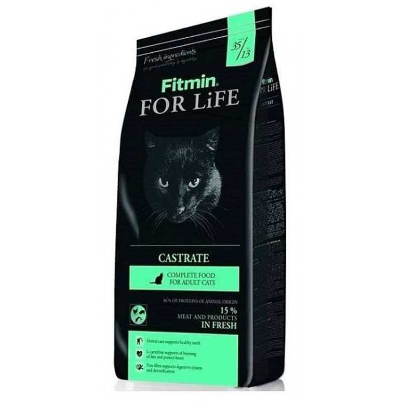 Корм для кошек Fitmin For Life Castrate 8kg