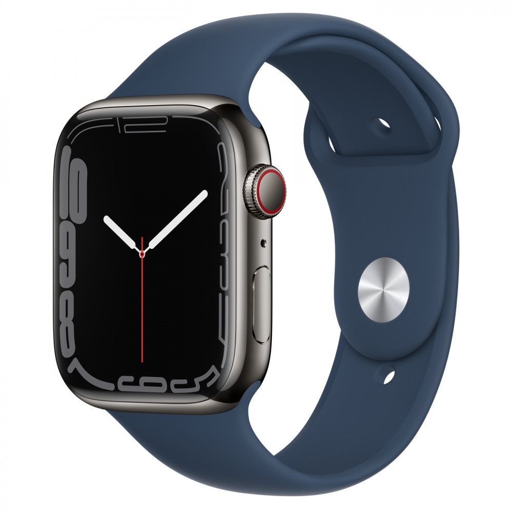 Ceas inteligent Apple Watch Series 7 GPS + LTE 45mm MKL23 Graphite