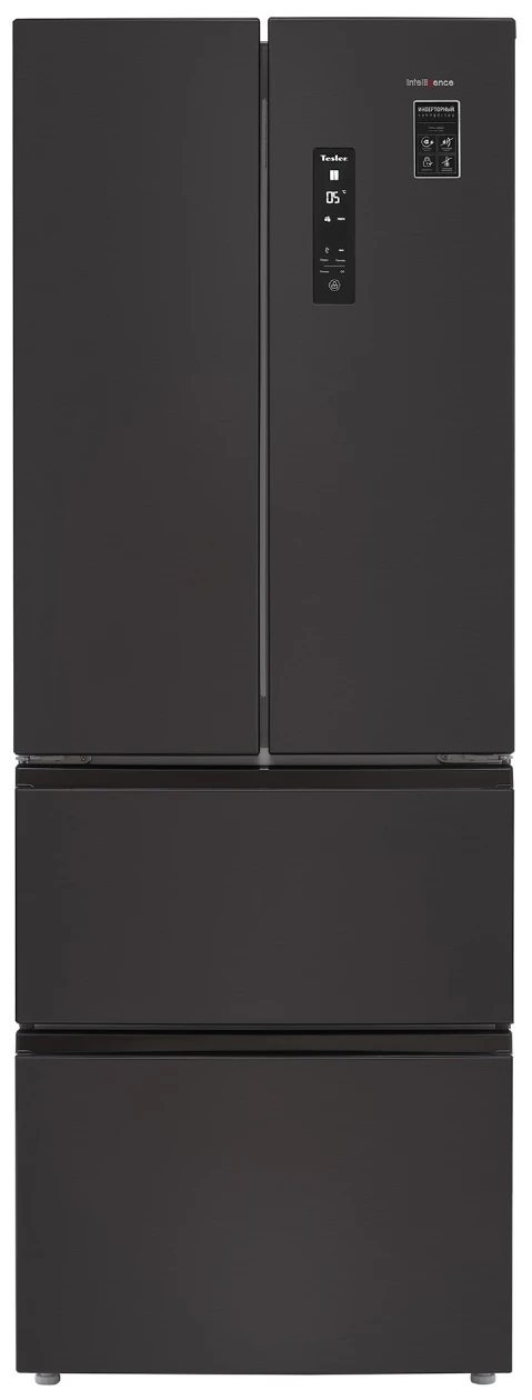 Холодильник Tesler RFD-361I GRAPHITE INOX