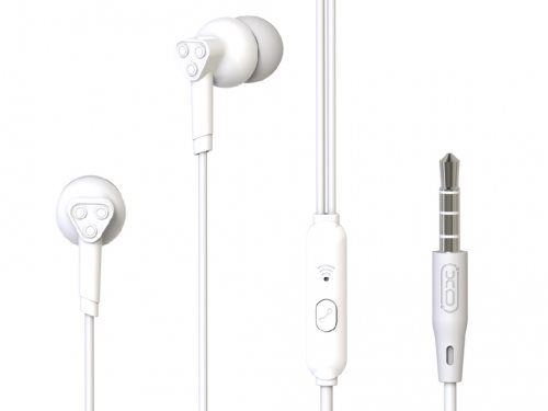 Наушники XO earphones, EP33 in-ear earphone, White