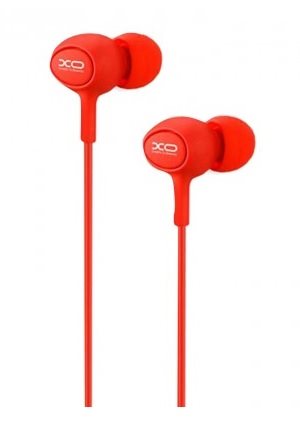 Наушники XO earphones S6 Candy music Red