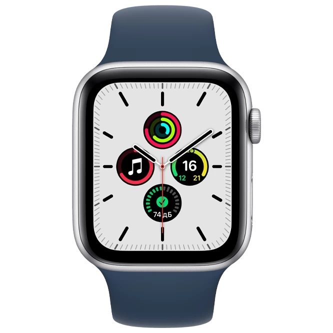 Умные часы Apple Watch SE (2020) GPS 44mm MKQ43 Blue