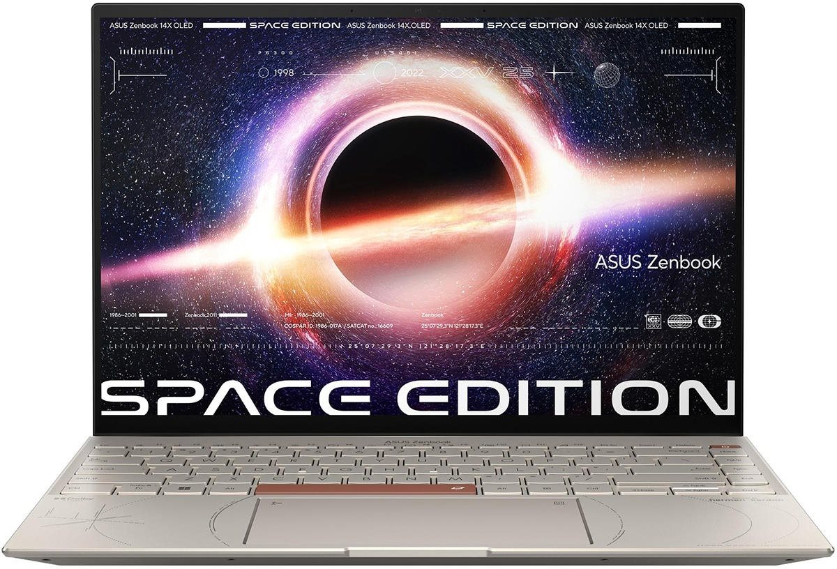 Laptop ASUS Zenbook 14X OLED Space Edition UX5401ZAS 14" (i7-12700H, 16Gb, 1Tb) Gray