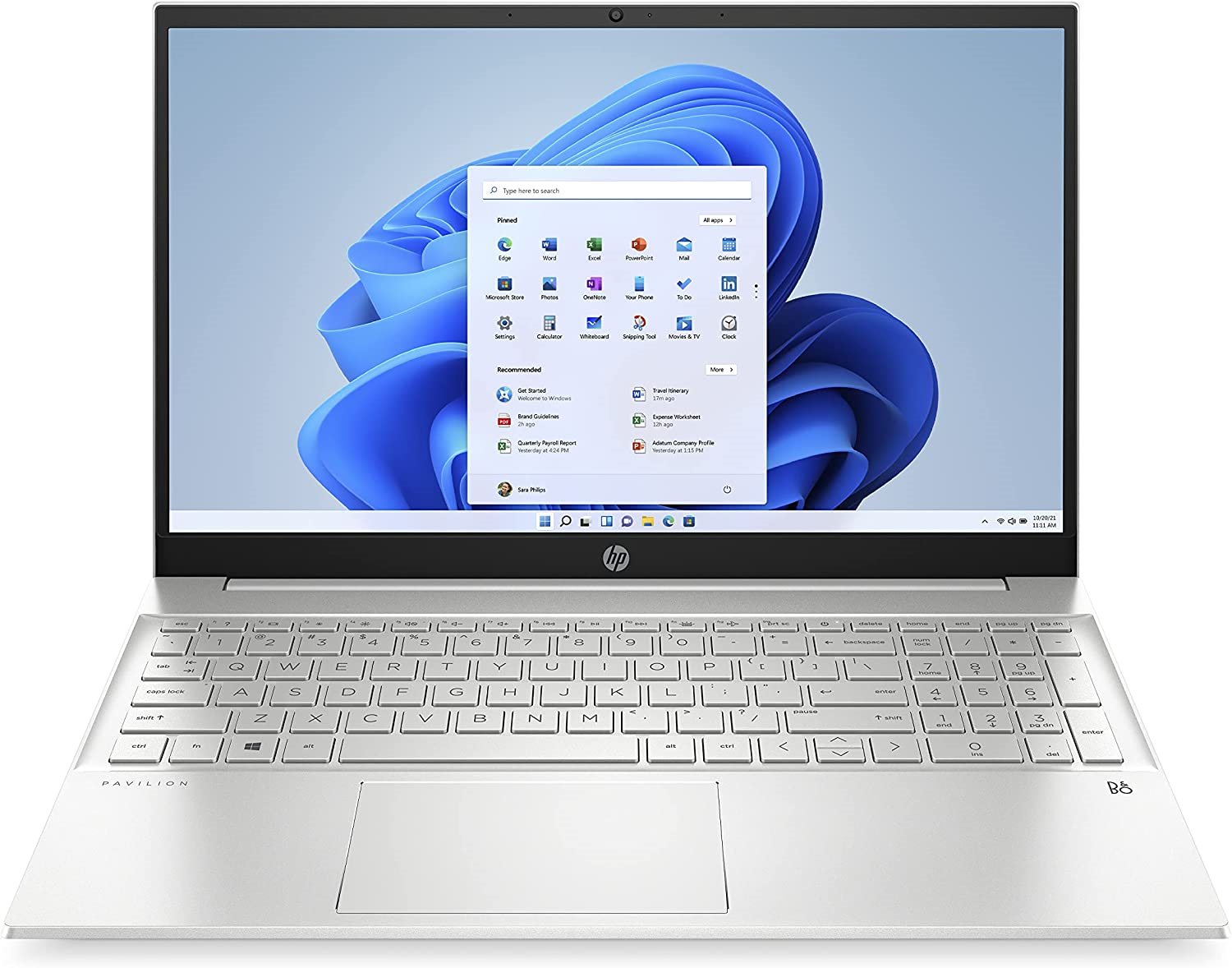 Laptop HP Pavilion 15-eh1019nl (Ryzen 7-5700U, 8GB, 512GB)