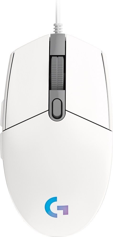 Mouse Logitech G102 Lightsync White
