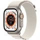 Умные часы Apple Watch Ultra GPS + LTE 49mm MQEY3 Titanium Case with Starlight Alpine Loop - S