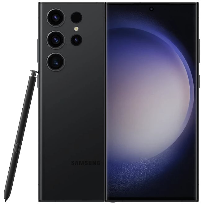Мобильный телефон Samsung S23 Ultra Galaxy S918F 8/256GB Black