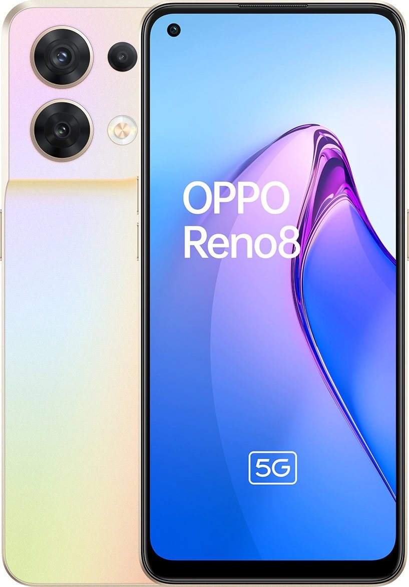 Telefon mobil Oppo Reno 8 5G 8/256GB Shimmer Gold