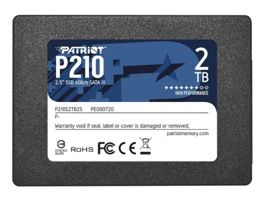Накопитель SSD Patriot P210 2TB