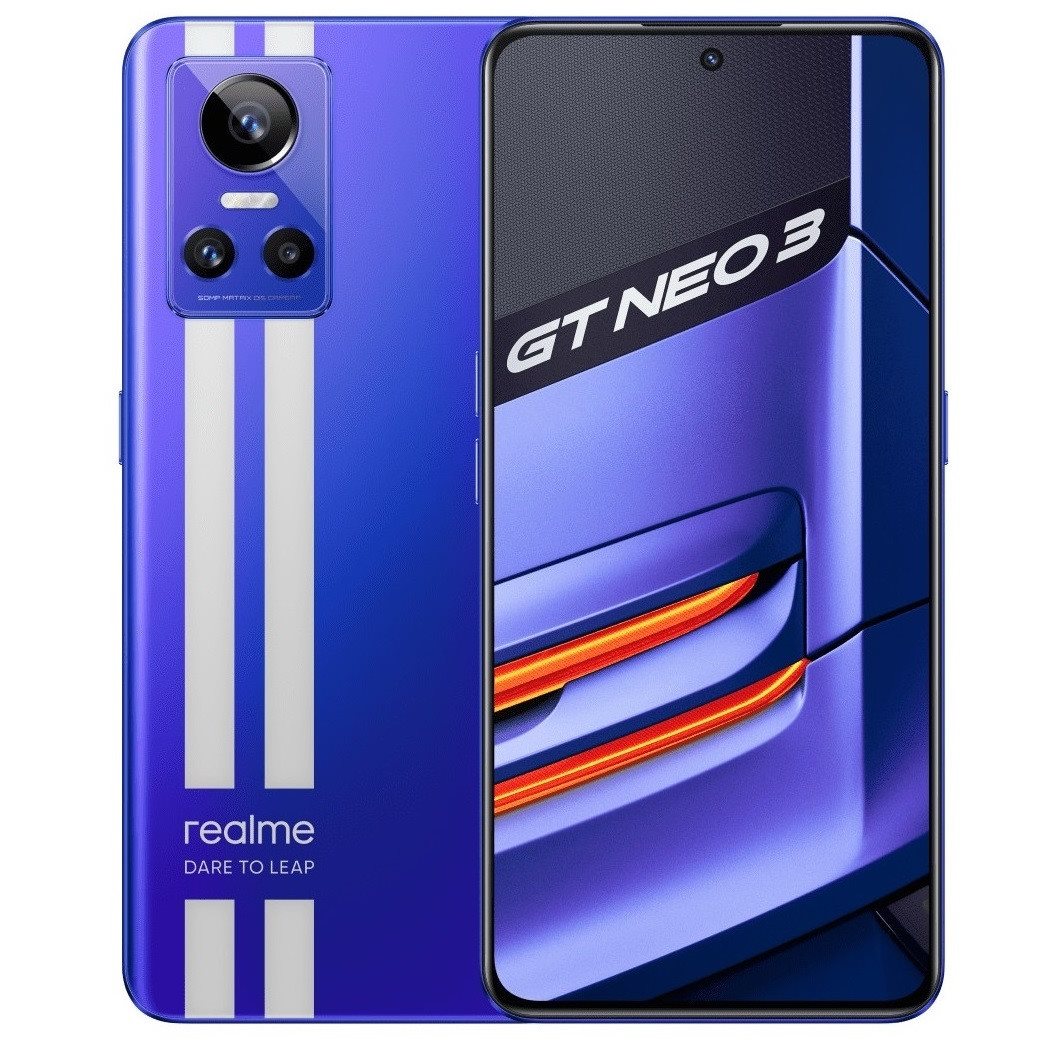 Мобильный телефон Realme GT Neo 3 5G 12/256Gb Blue