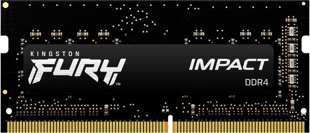 Оперативная память Kingston Fury Impact 16Gb DDR4-3200MHz SODIMM