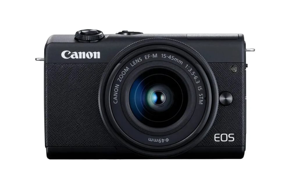 Aparat foto Canon EOS M200 + EF-M 15-45 IS + EF-M 55-200 IS