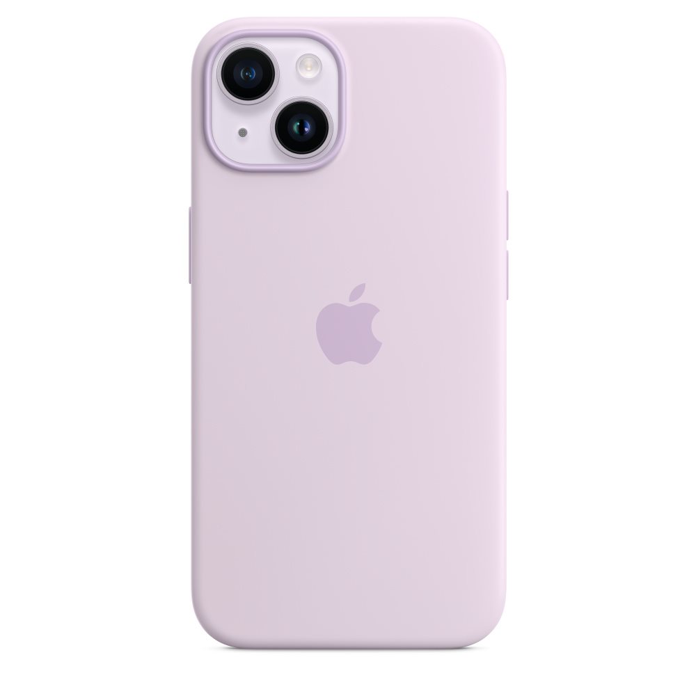 Husă Original iPhone 14 Silicone Case with MagSafe Lilac