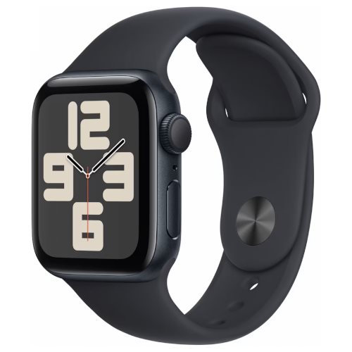 Умные часы Apple Watch SE (2023) GPS 44mm MRE93 Midnight Al.Case, Midnight Sport Band M/L