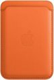 Husa Portmoneu iPhone Leather wallet with MagSafe Orange